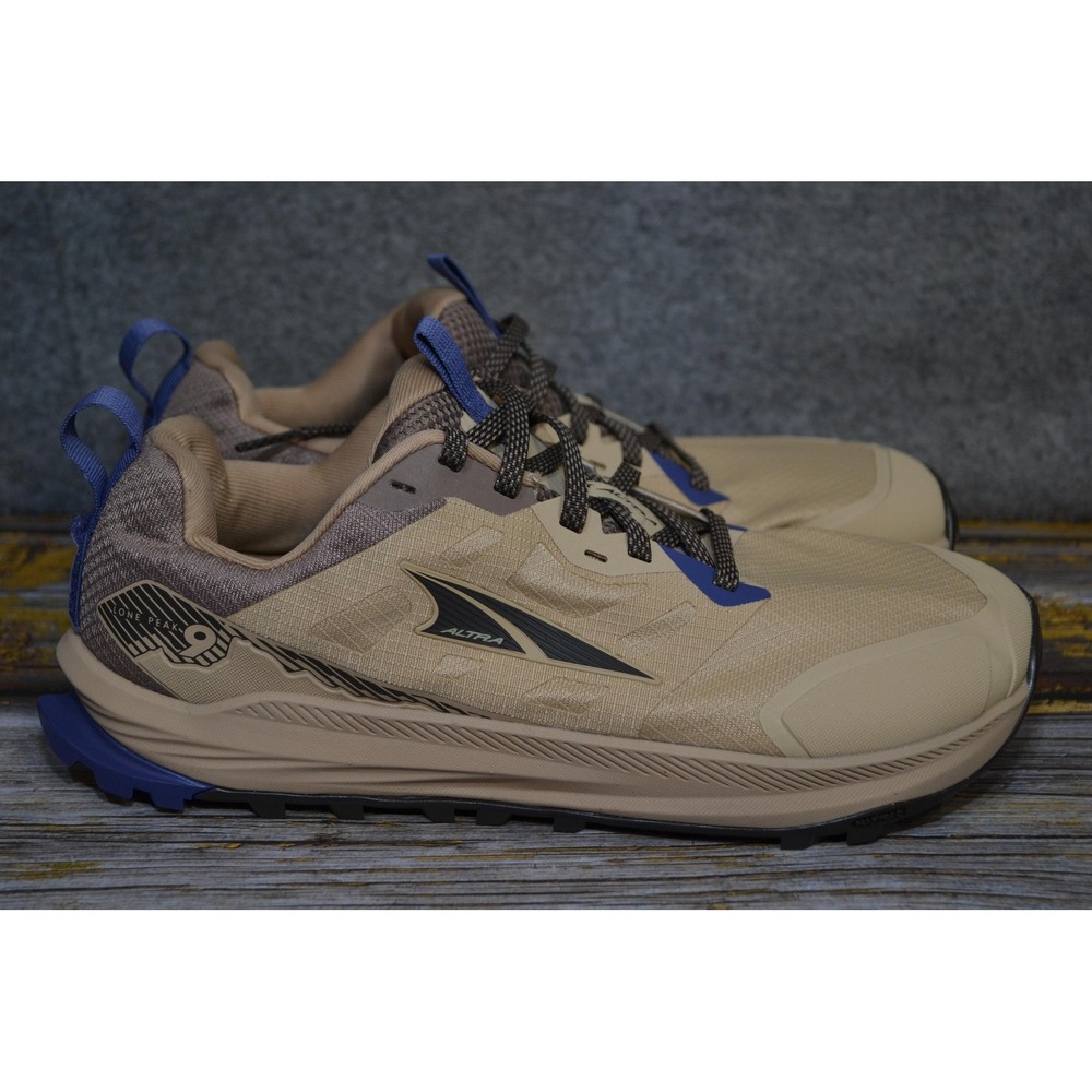 Altra Lone Peak 9 GTR Shoes Womens 9.5 Tan Beige Trail Running Hiking